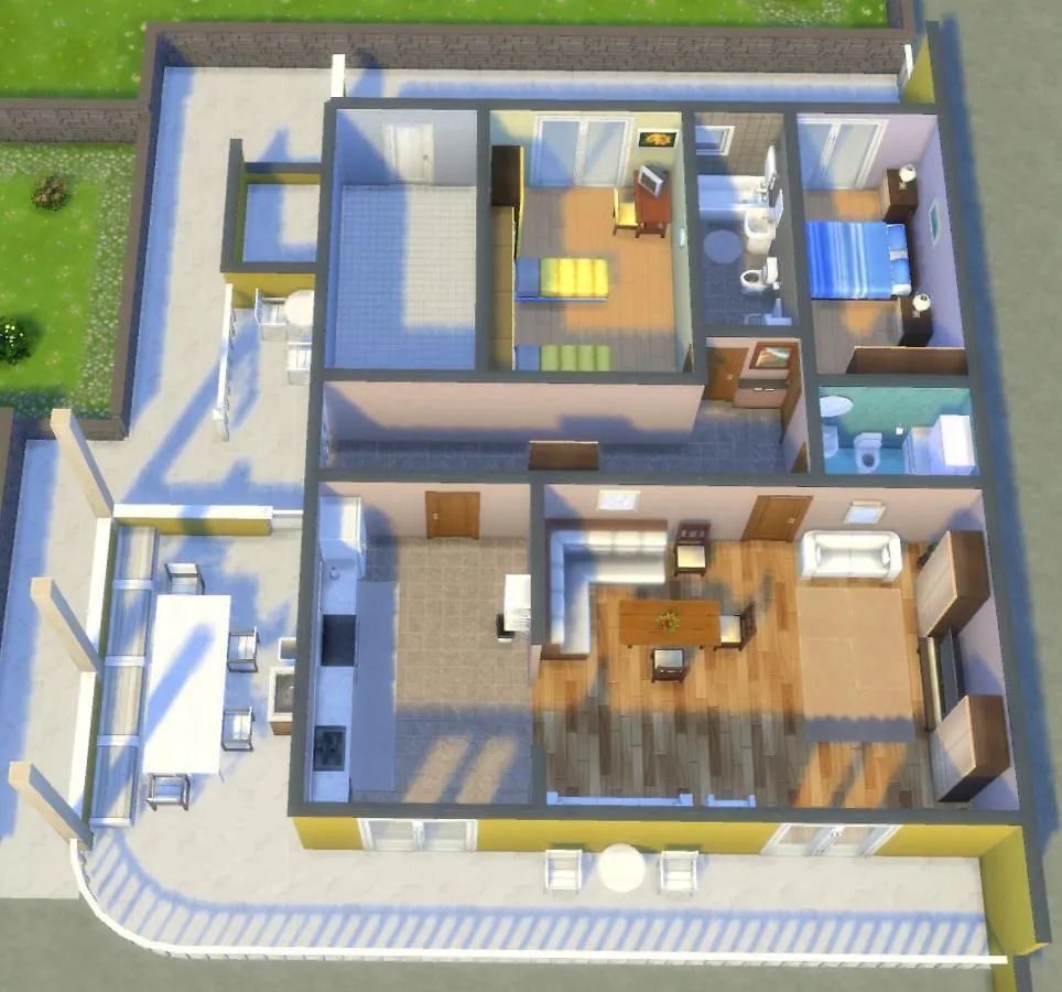 Spacious 100M2 Apt W Big Terrace & Great Sea View Slatine